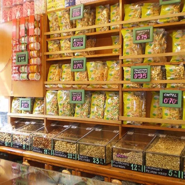 venta al por mayor de frutos secos en Valladolid