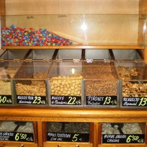 venta minorista de frutos secos en Valladolid