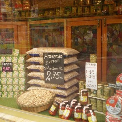 ventas minoristas de frutos secos en Valladolid